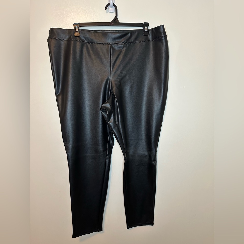 Cato Faux Leather Pants